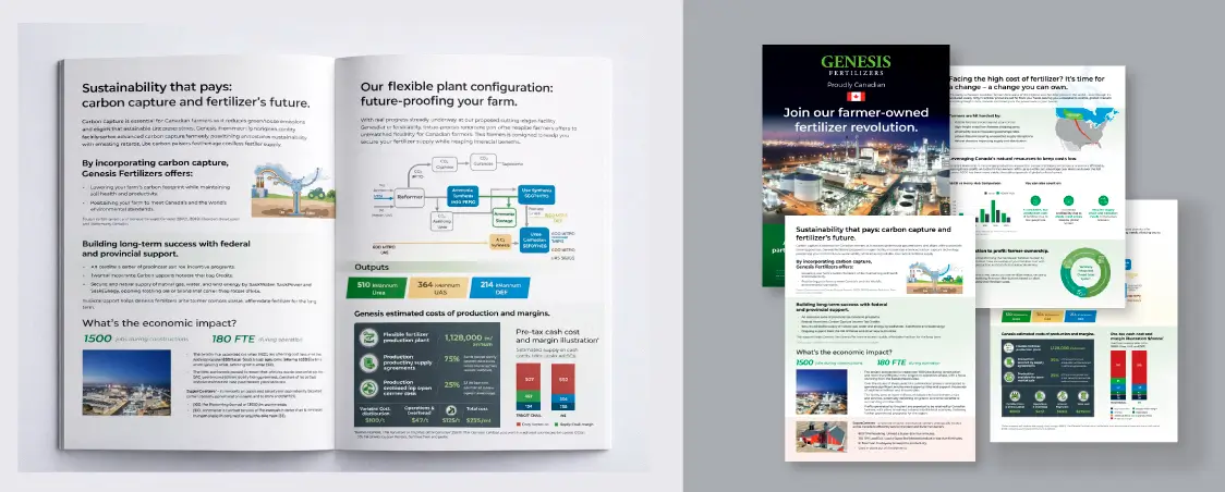 Graphic design print